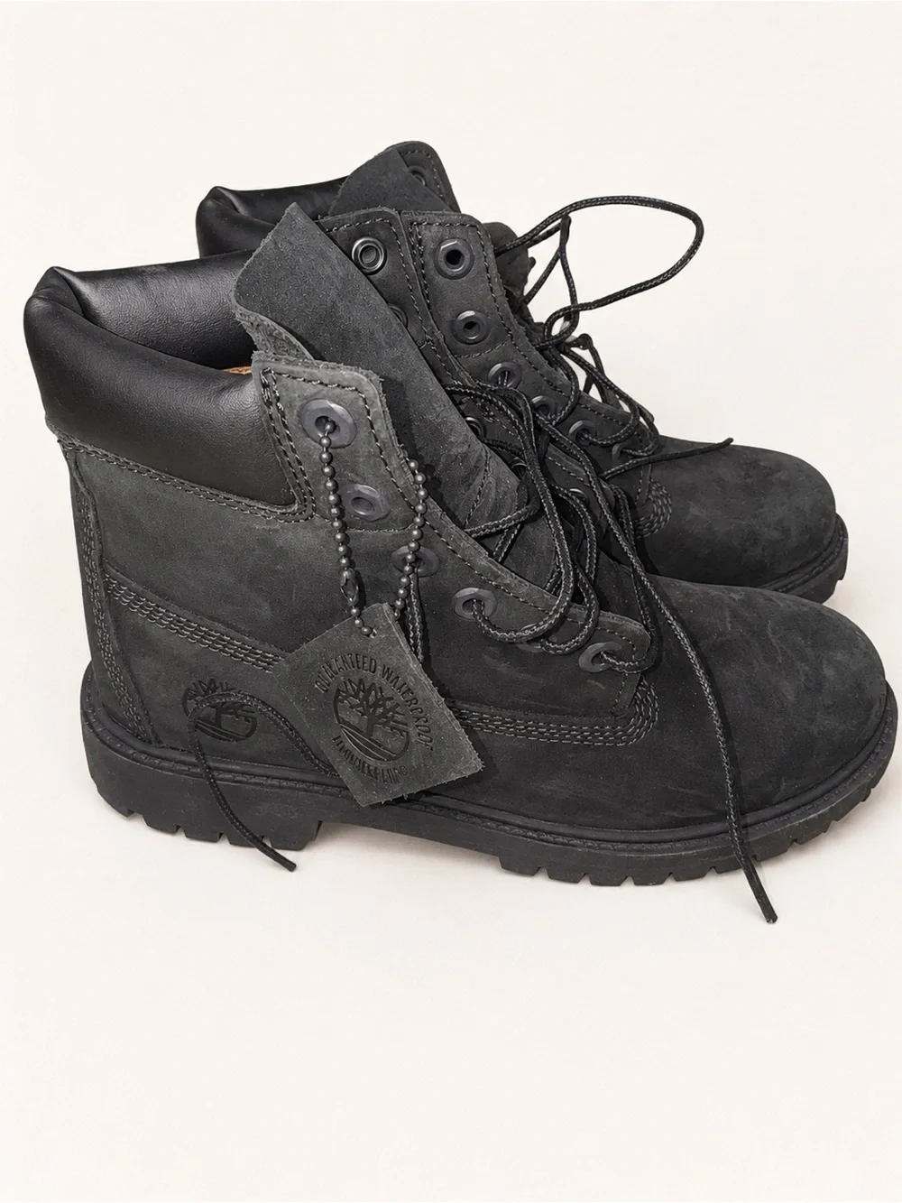 Timberland Black Men's Waterproof Work Boots